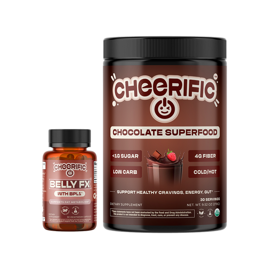 Cheerific Smart Chocolate Bundle (Chocolate Superfood + Belly FX)